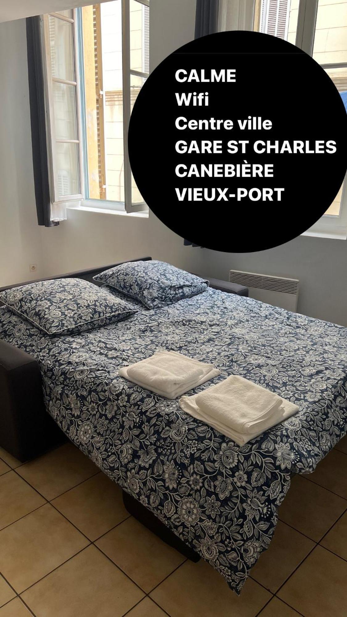 Thubaneau St Charles Canebiere Vieux Port Marseille Eksteriør billede